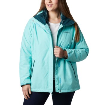 Columbia Ženske Jakne - Bugaboo II Fleece Interchange Plus Size Svijetlo Tirkizne | HIWA-82719